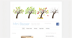 Desktop Screenshot of minibazaar.com